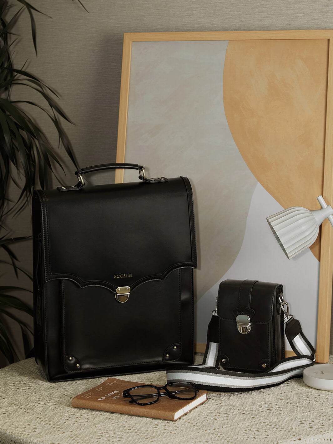 Aria Vintage Backpack for Laptops 11-15.6 Inches