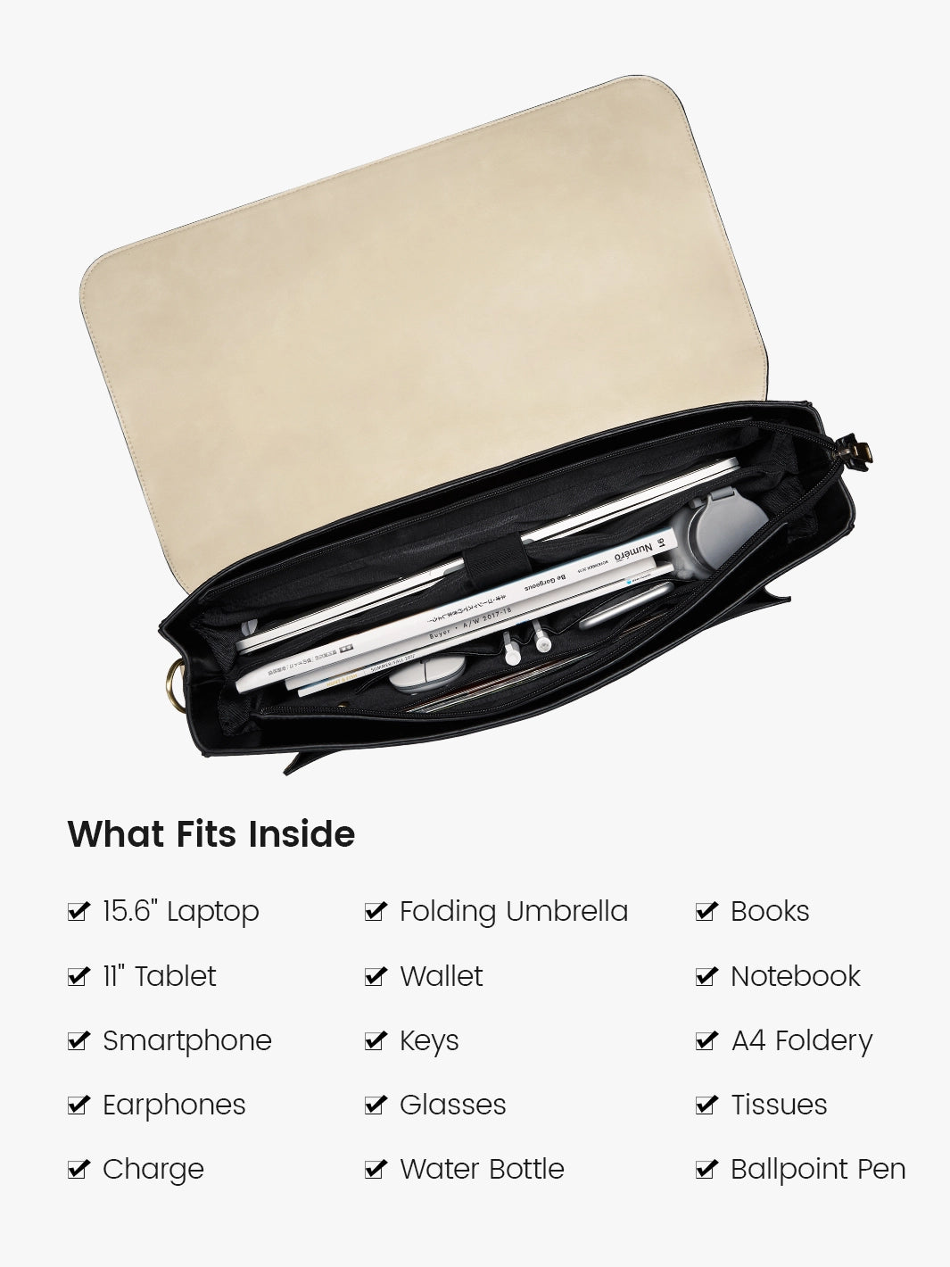 Sombre Vintage Briefcase