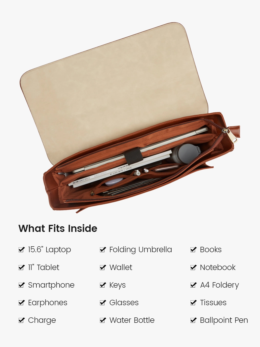 Sombre Vintage Briefcase