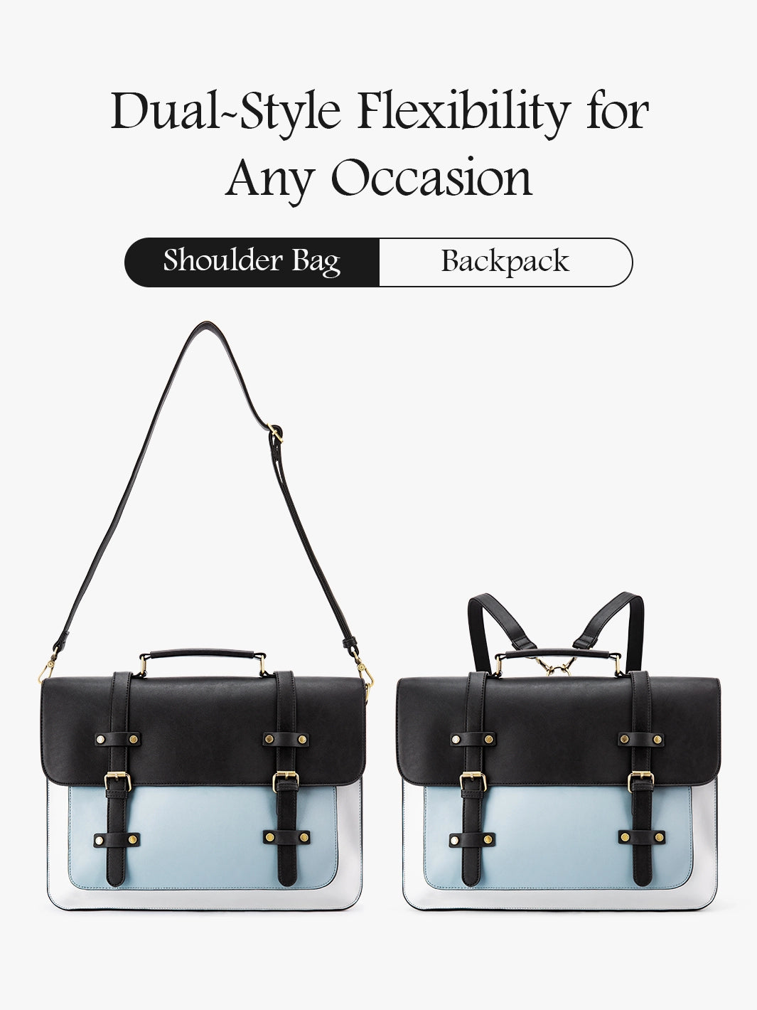 Sombre Vintage Briefcase