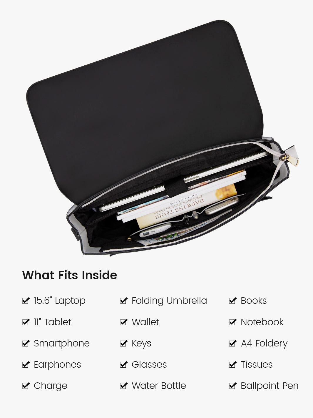 Sombre Vintage Briefcase