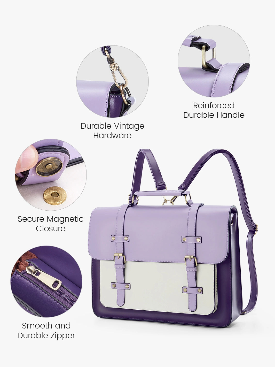 Sombre Vintage Briefcase