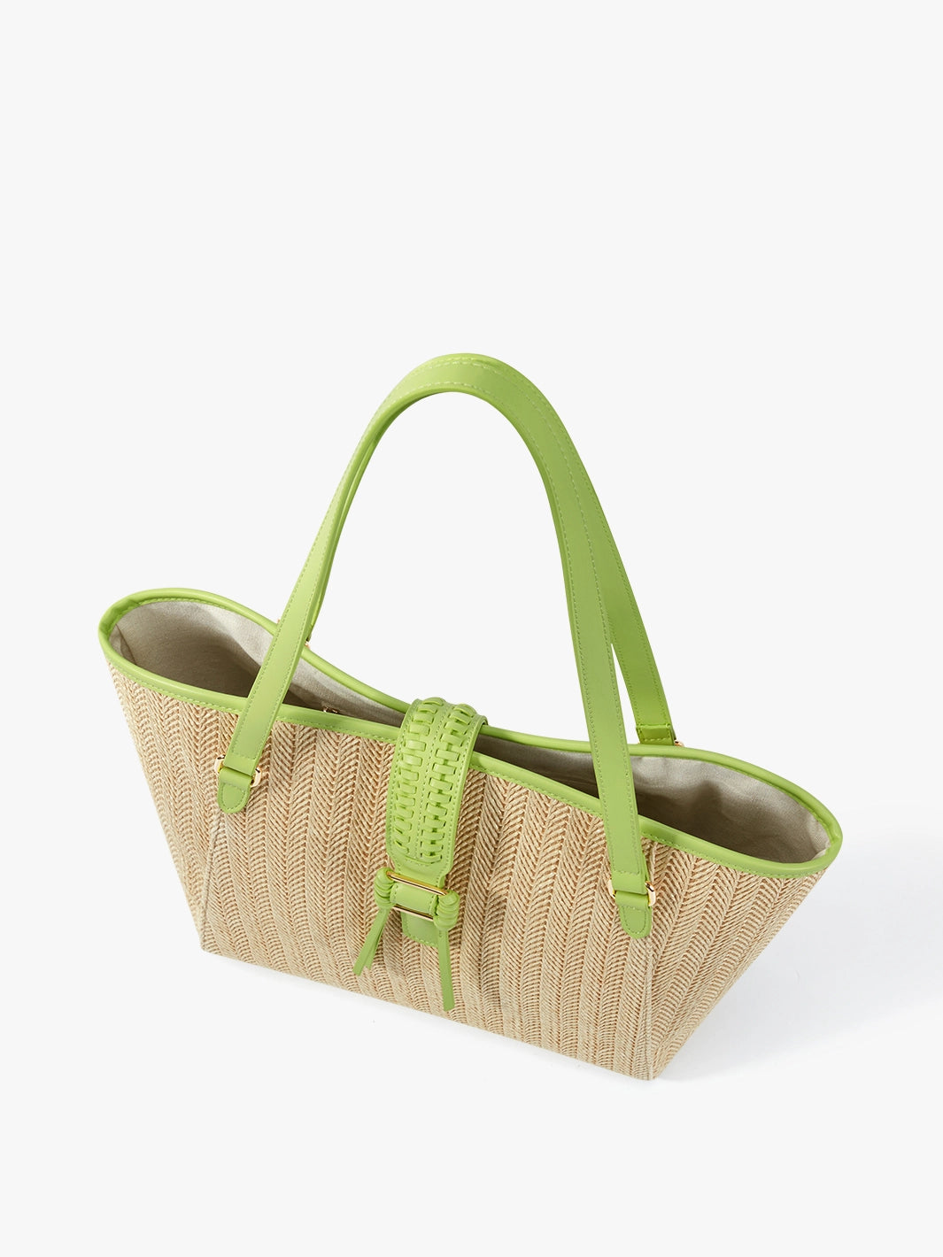 Marina Raffia Straw Tote Bag