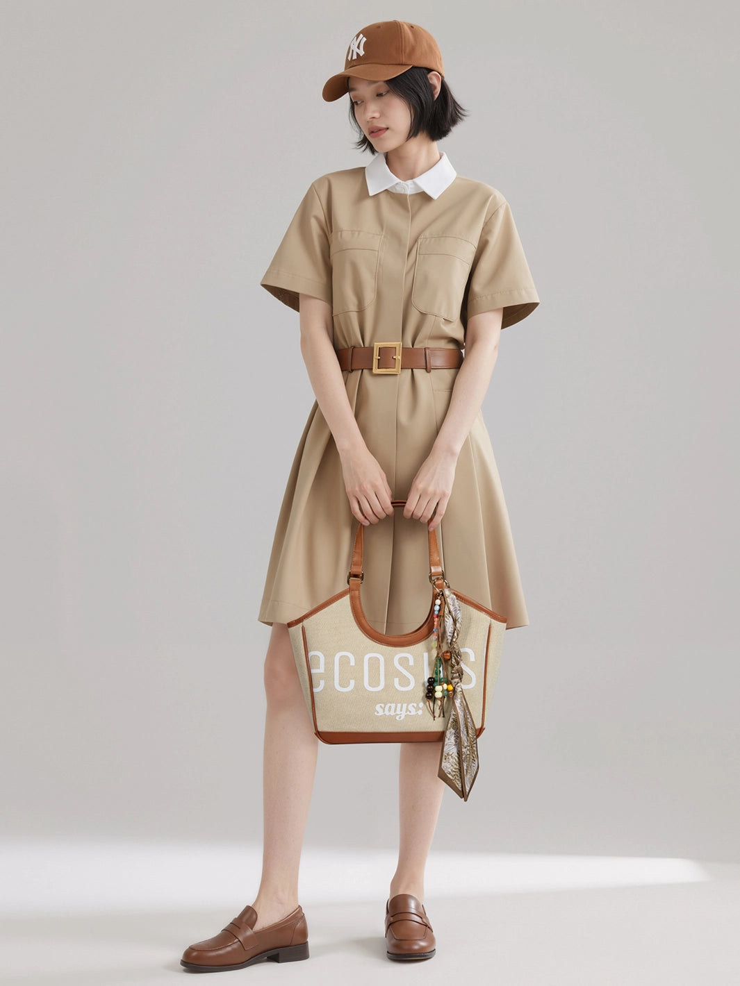 Elle Small Canvas Tote Bag
