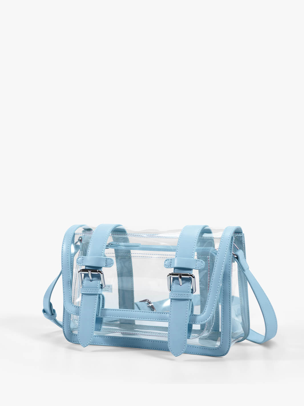 Vintage Sling Bag: Jane Clear Messenger Bag