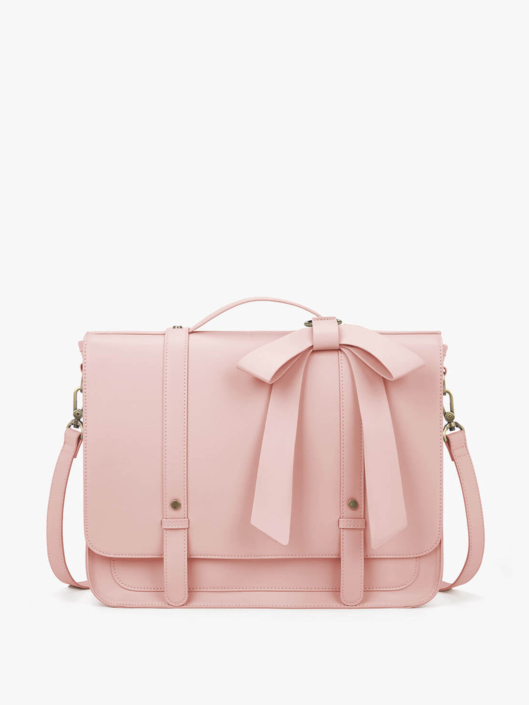 Vintage Bow Pink Briefcase : Summer Garden Romance