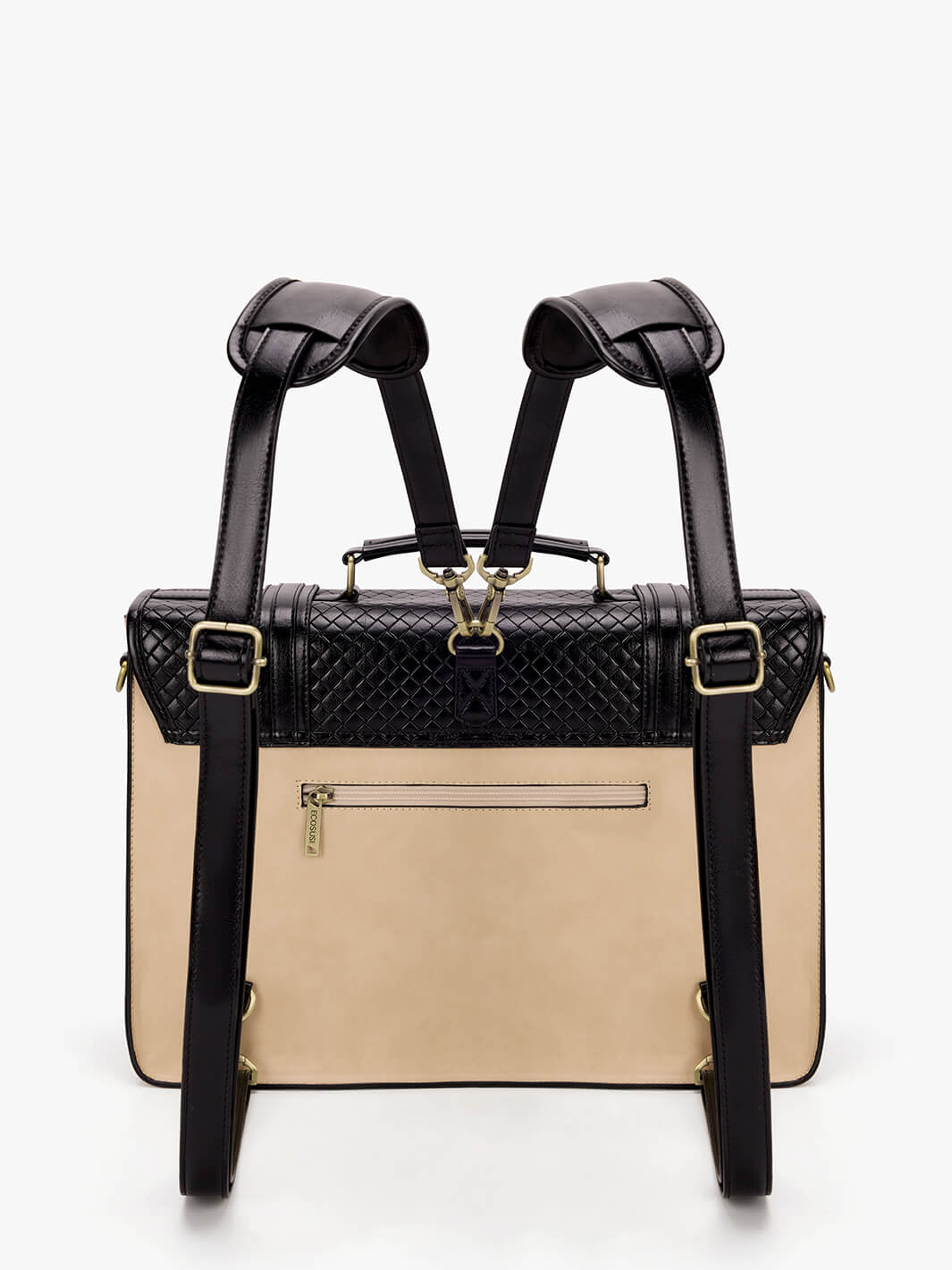 Dolce Weave Vegan Leather 15.6-Inch Briefcase