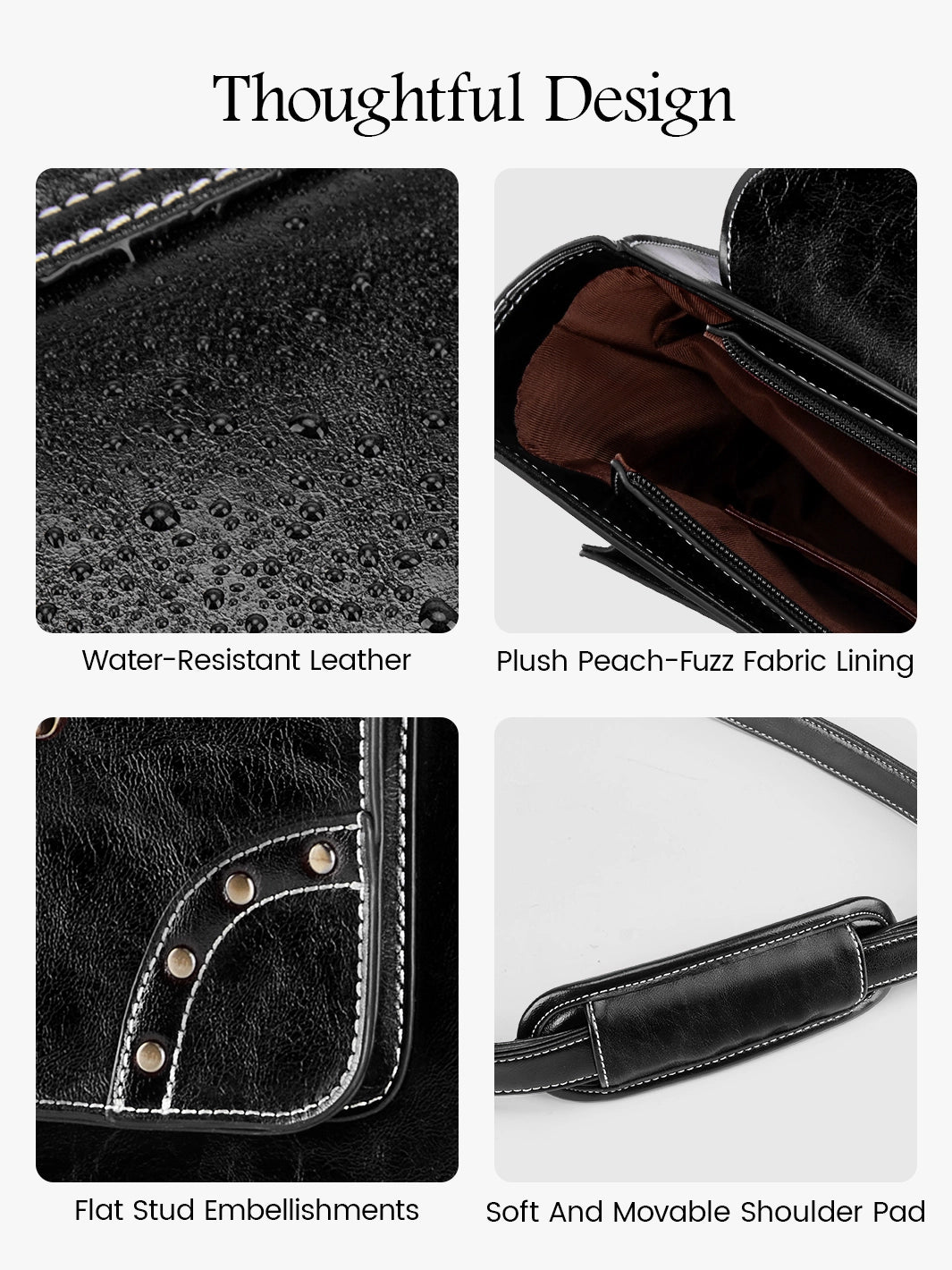 Wilder Vintage Rivet 15.6-Inch Briefcase