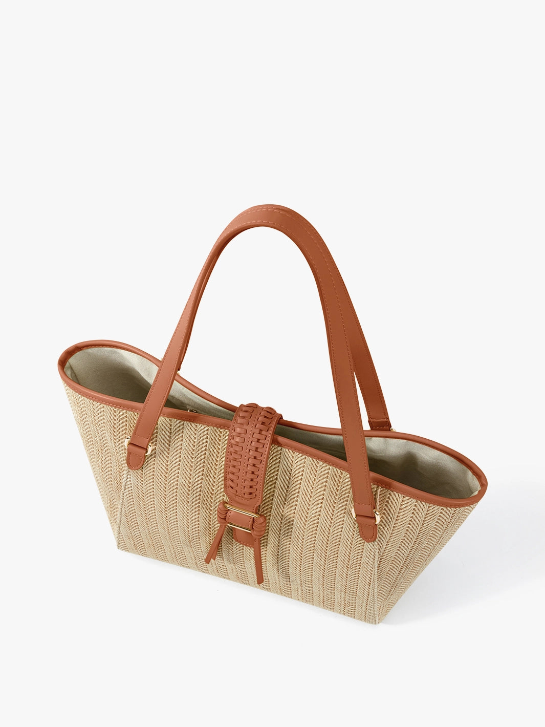 Marina Raffia Straw Tote Bag