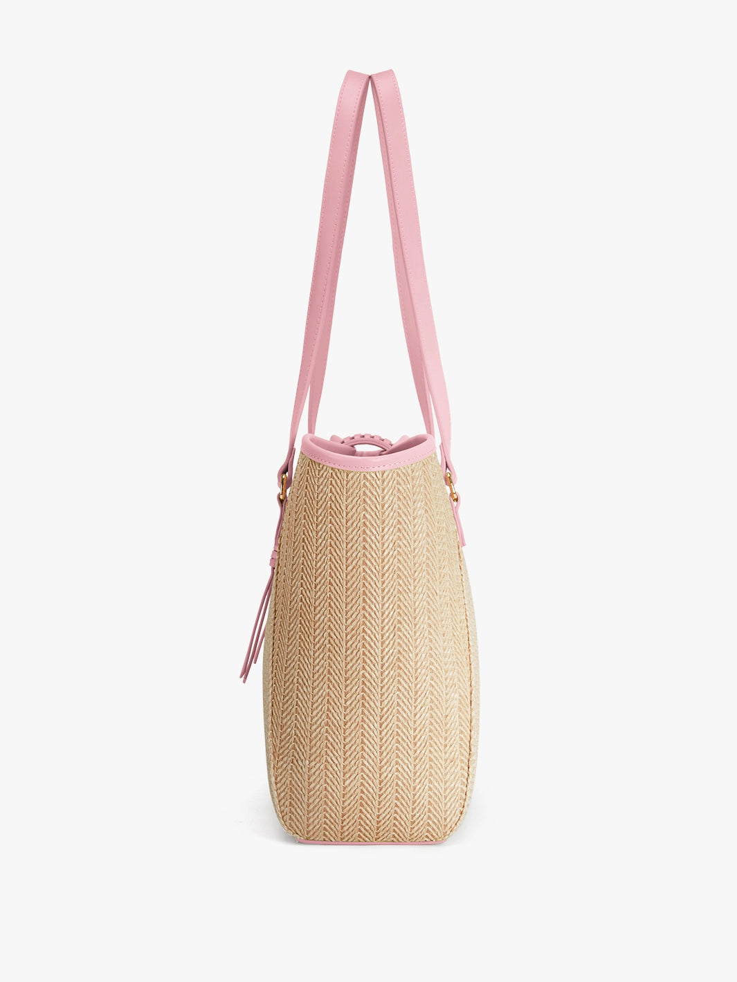 Marina Raffia Straw Tote Bag