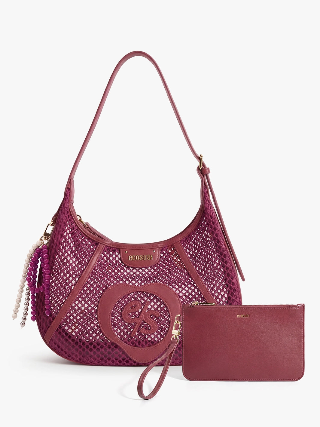 Siri Mesh Hobo Bag